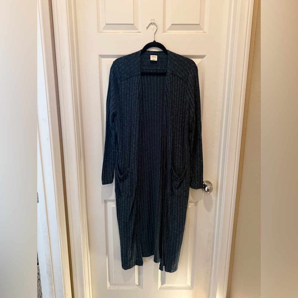 Soma’s Ribbed Knit Duster - Picture 2 of 4